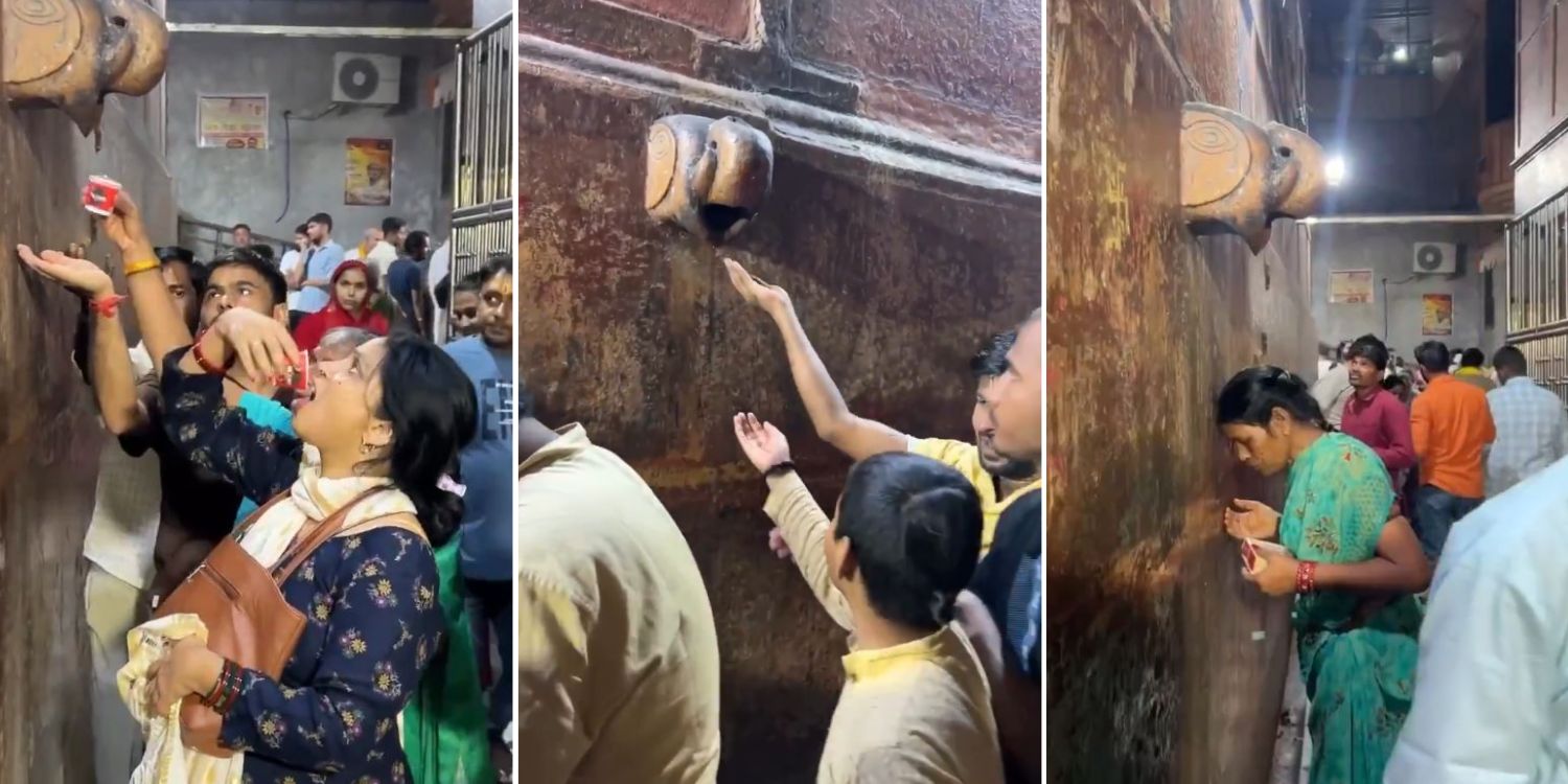 Devotees in India queue for 'holy water' that turned out to be AC condensation