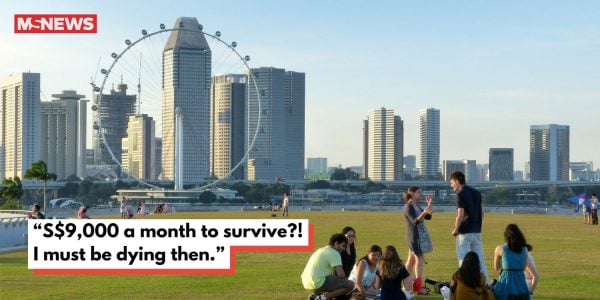 Is S'pore too expensive? Nearly 40% polled say they need S$9K a month to survive