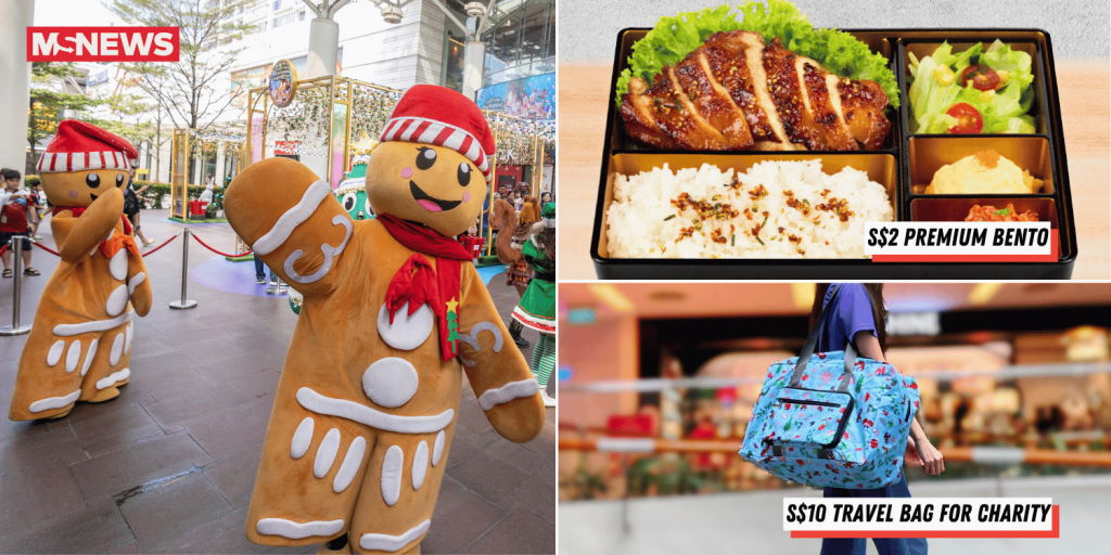 Shop Black Friday deals of more than 90% off & snap selfies with Gingerbread Men at 3 malls this Christmas