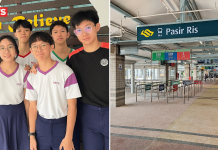 Secondary school students help confused, injured elderly man at Pasir Ris Bus Interchange