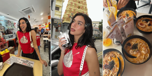 British singer Dua Lipa visits Katong, tries laksa ahead of S’pore show