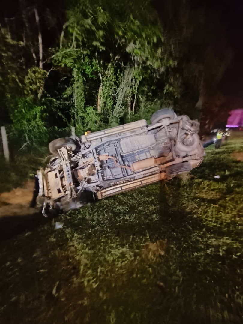 fatal accident deepavali holiday car overturn