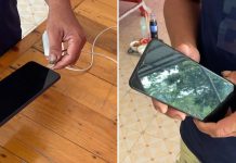 girl electrocuted phone