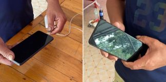 girl electrocuted phone