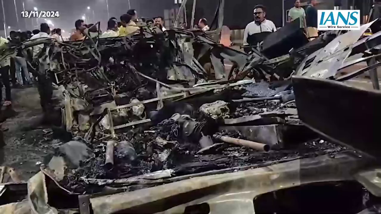 pregnant woman ambulance explodes wreckage 