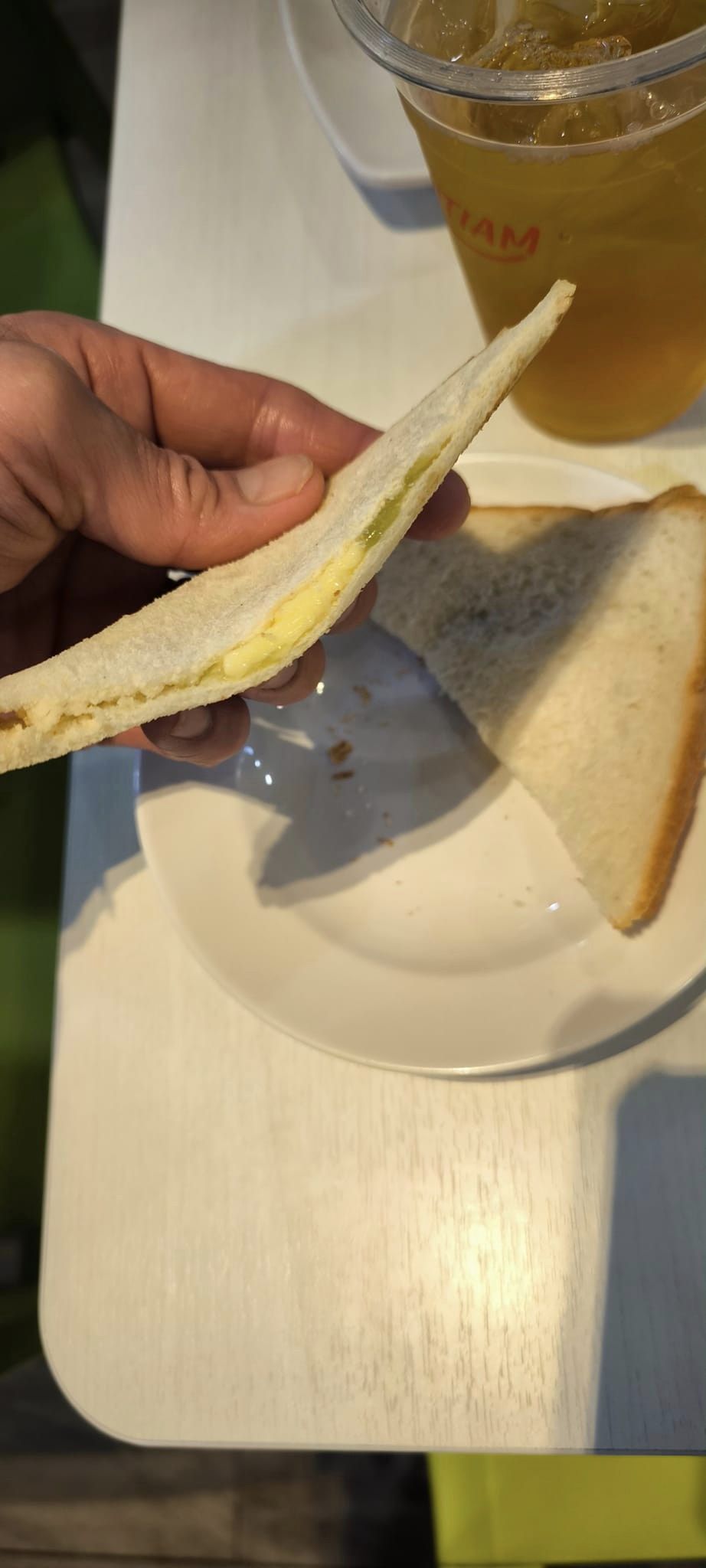 super thin kaya toast