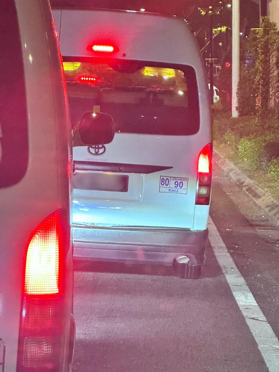 woman blocks car jb 3