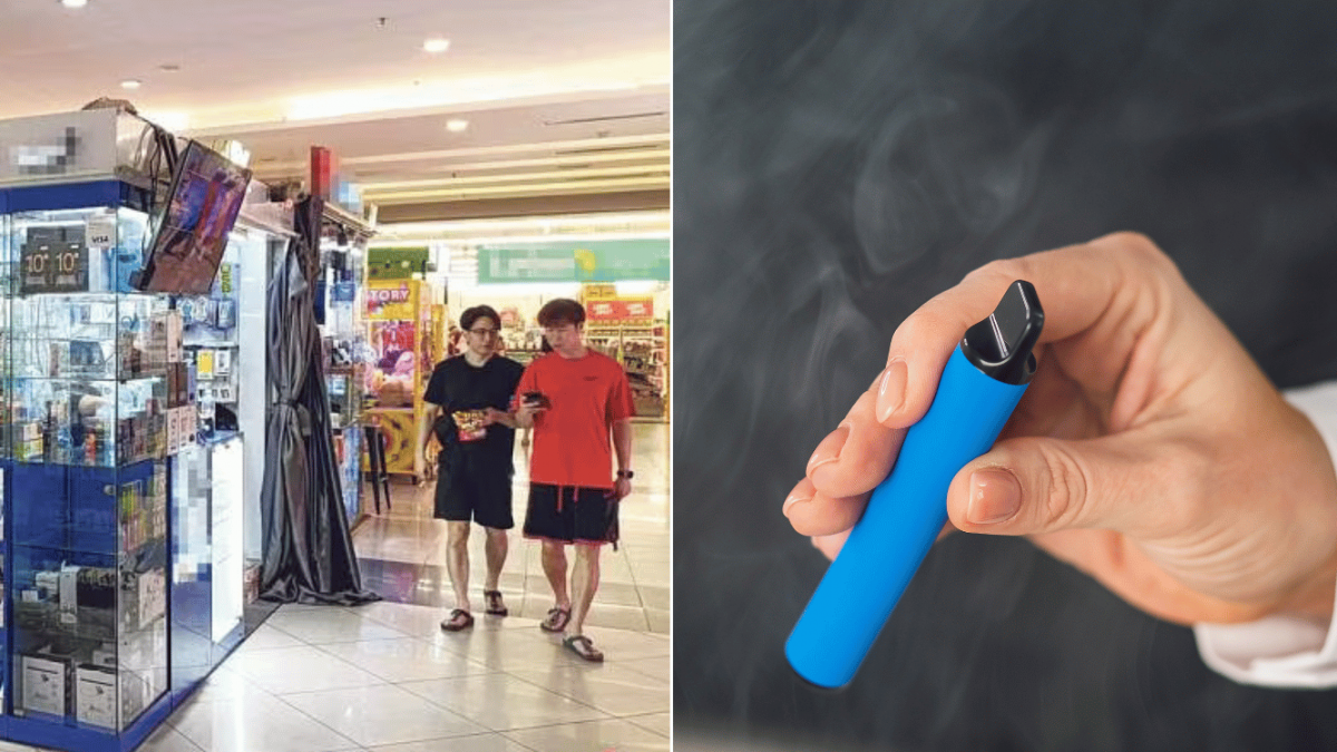 JB vape shops report 70% of customers are from S'pore, they smoke on-site & don't bring products back JB vape shops report 70% of customers are from S'pore, they smoke on-site & don't bring products back
