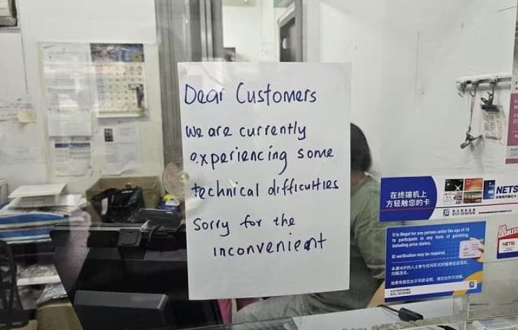 singapore pools technical difficulties