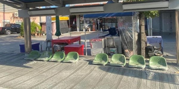 bus stop seats thailand