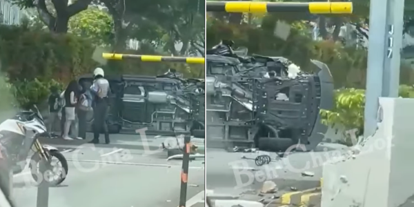 car-overturns-jewel-changi-airport-car-park