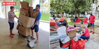 Declutter time: Swap your old clothes for groceries like rice at South West District’s recycling drive