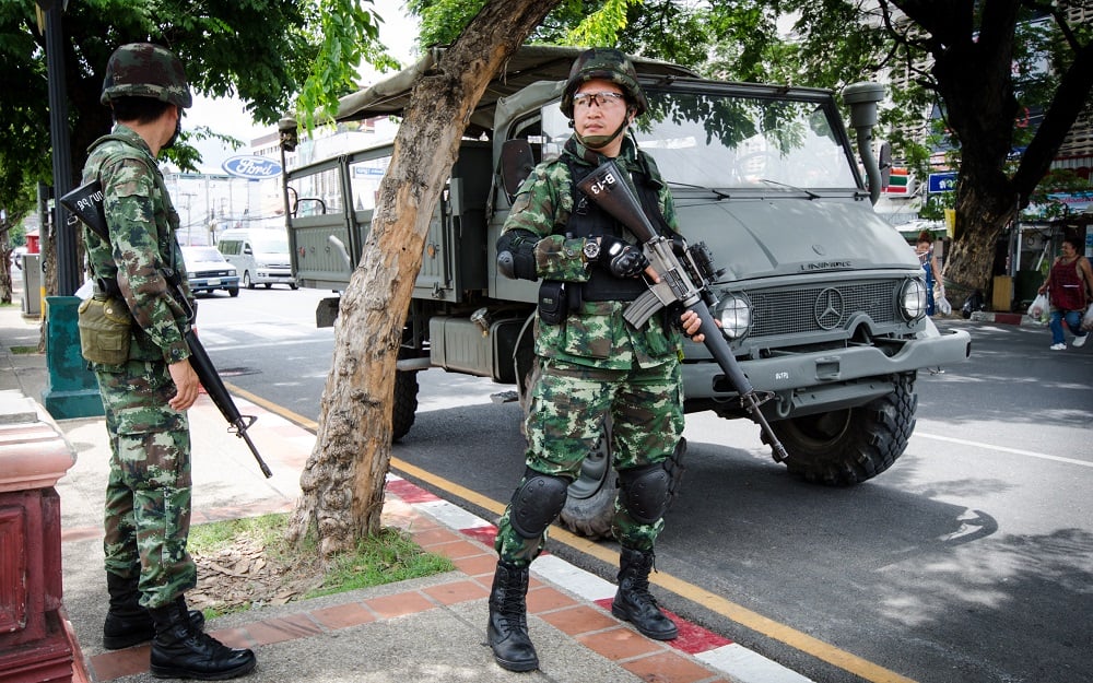 martial law singapore thai coup 