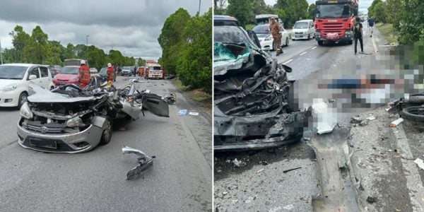 16-year-old driver in M'sia loses control of car & causes chain collision, leaves 5 dead