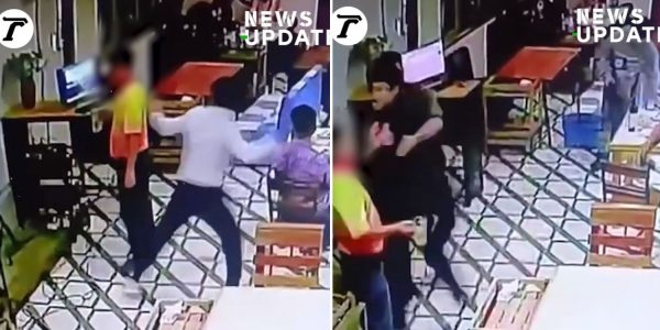 government official punched singing