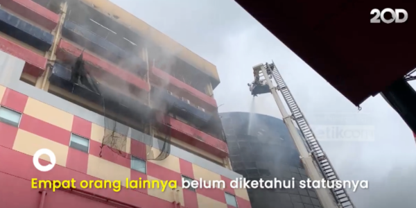 Jakarta fire dead missing