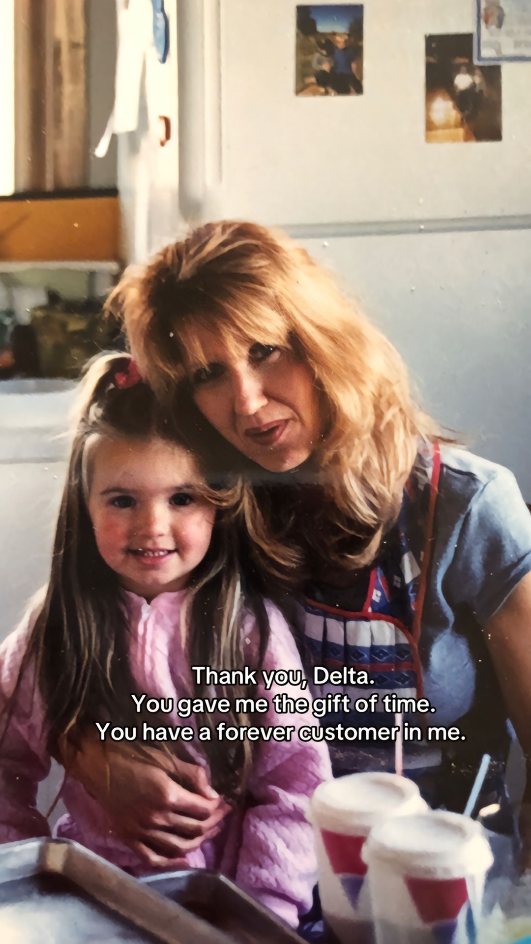 delta pilot dying mum gratitude