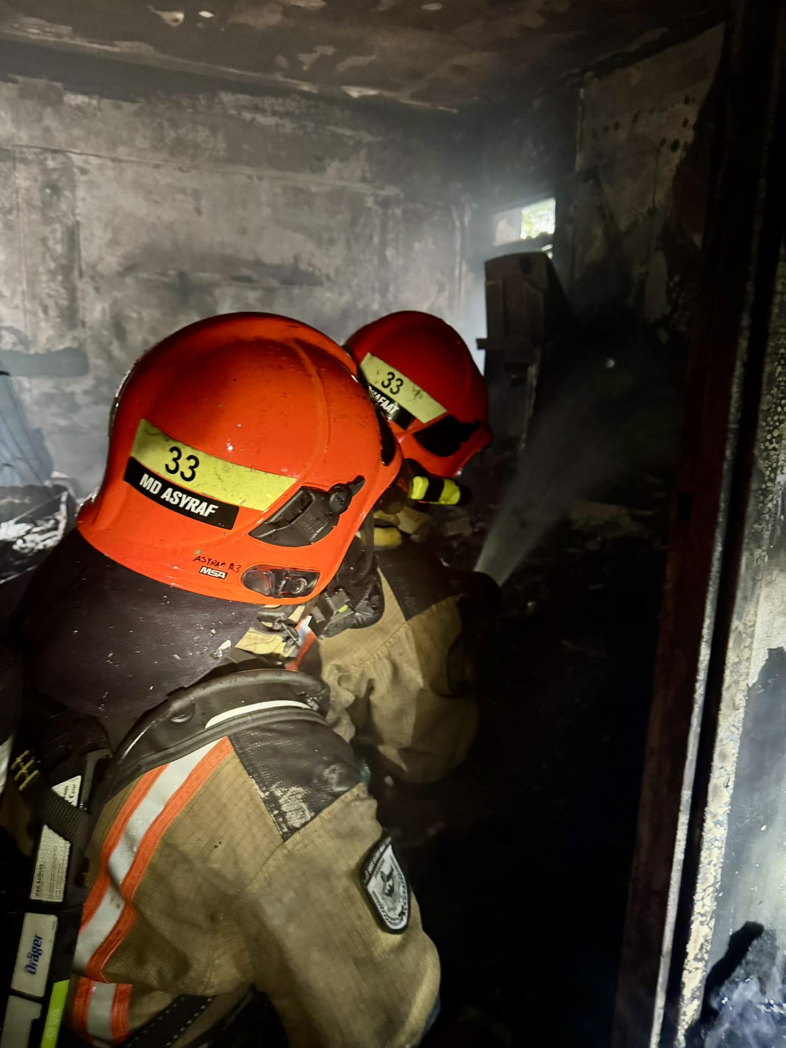 forcible entry hougang fire 