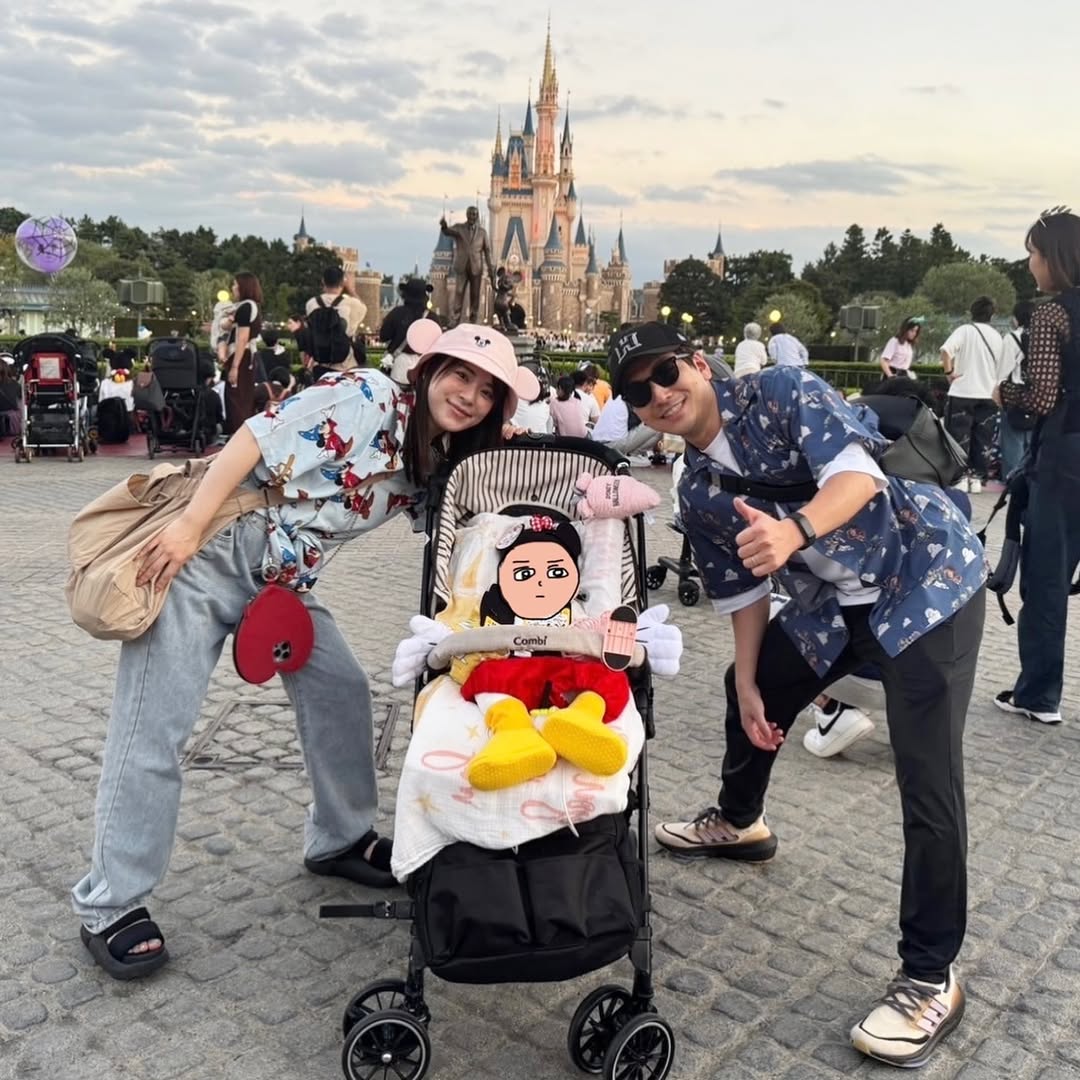 japanese influencer son disneyland visit