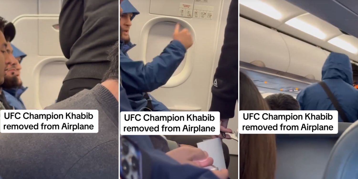 khabib plane