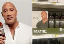 the rock hair product shampoo