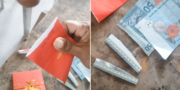 tears red packet notes