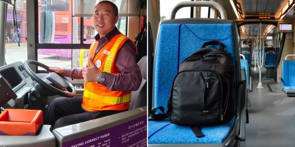 'It's about doing the right thing': SBS Transit bus captain returns backpack containing S$14,000 cash