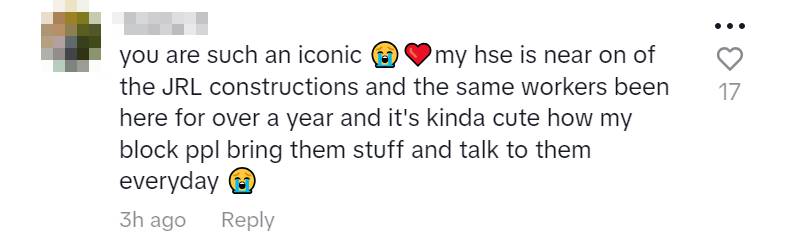 Birthday celebration with workers