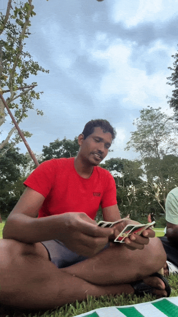 Birthday celebration with workers