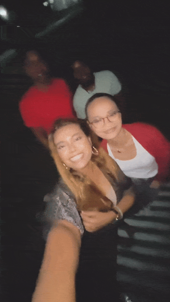 Birthday celebration with workers