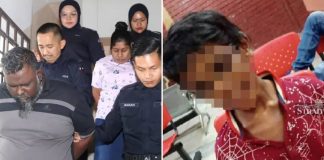 couple son toilet water