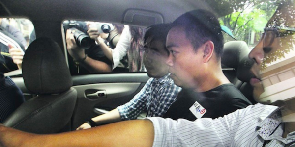 police hanged murder