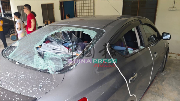 family harassed cny car