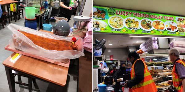 Man calls roast pig placed near Muslim stall in Yishun canteen 'insensitive', Muslim netizens see no issue