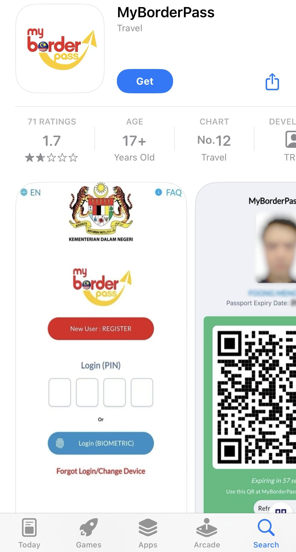 malaysia qr code immigration myborderpass app