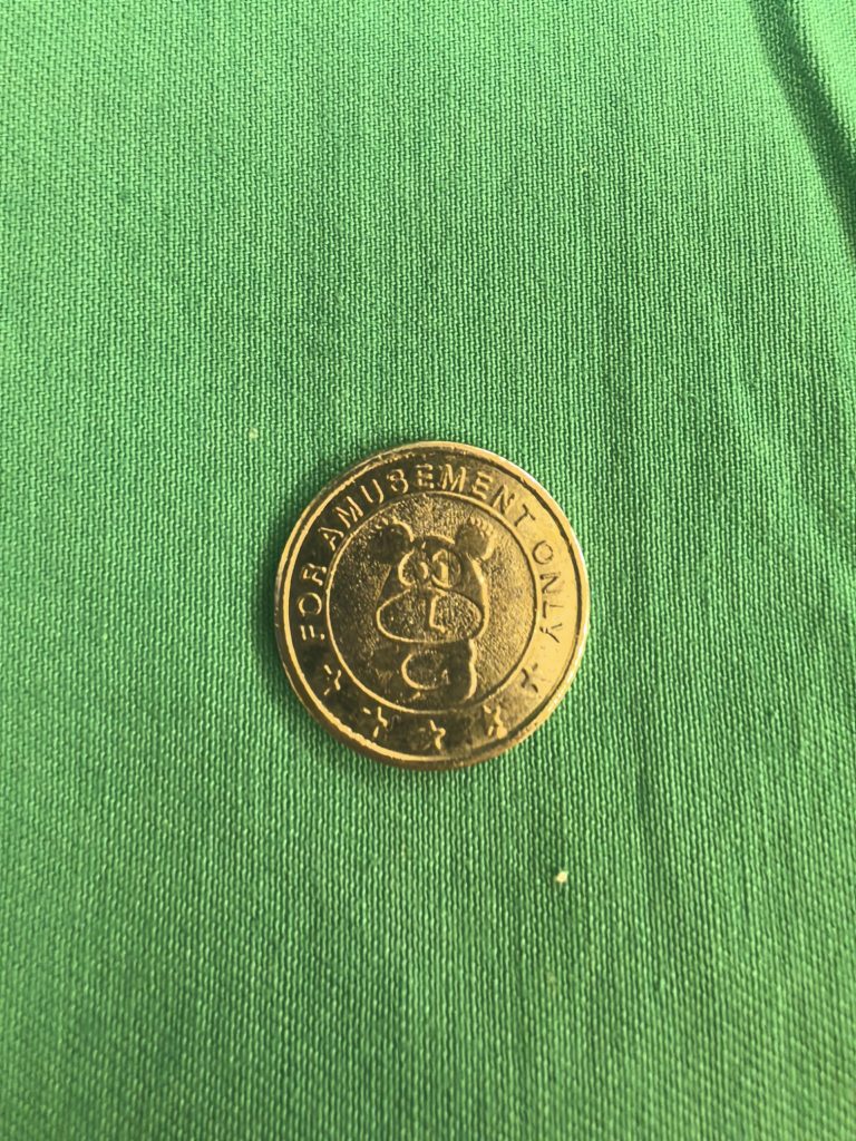 child arcade token