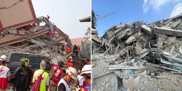 Singapore Red Cross earthquake