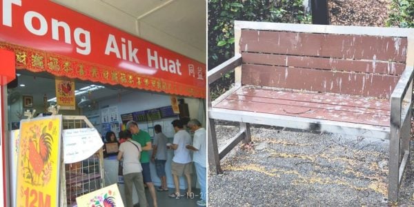 Popular Hougang Toto outlet faces bird infestation with droppings scattered everywhere, punters fear it's bad omen