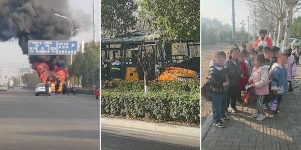 girls deaths bus fire