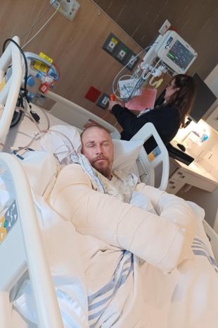 kill rescue dog mauled surgery