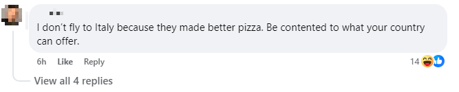 nasi lemak influencer flies comment 3