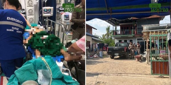 boy showing off shotgun