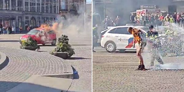 car fire netherlands