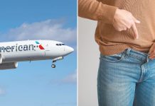 lewd act American Airlines