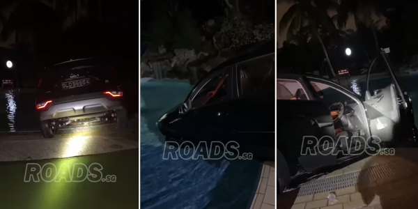 man-car-country-club-pool