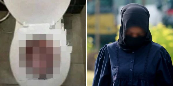 teenager disposing newborn