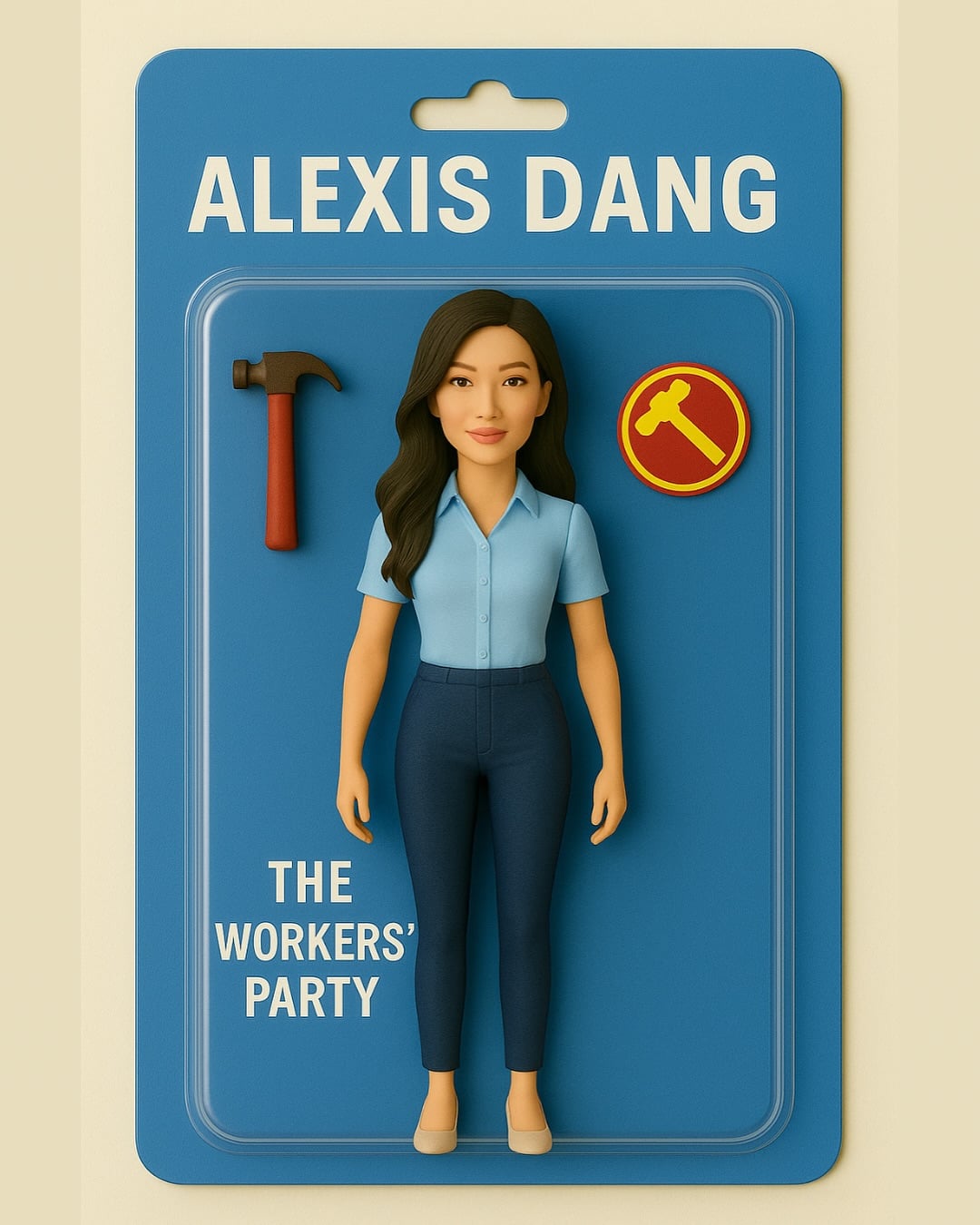 Action figures Singapore politicians