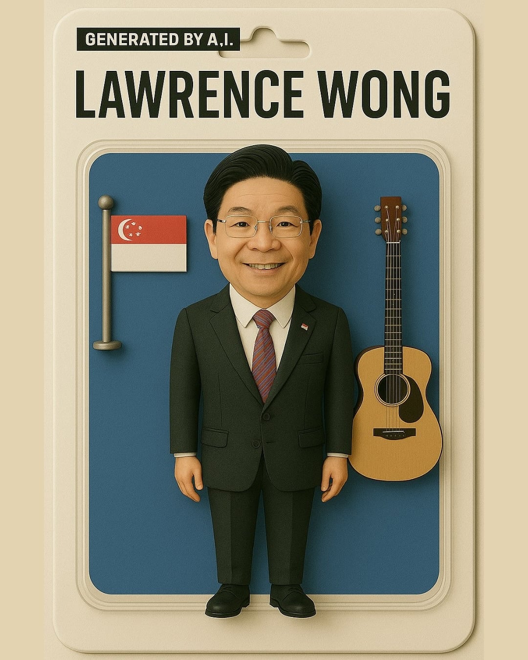 Action figures Singapore politicians