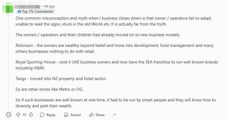 anchor tenants shutting down