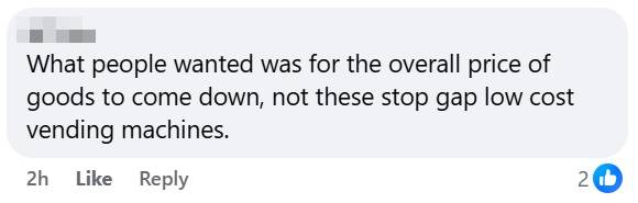 value meal vending machine